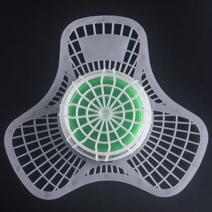 Export urinal deodorant triangle block urinal deodorant bucket filter knot aromatic heart-shaped toilet aromatic ball