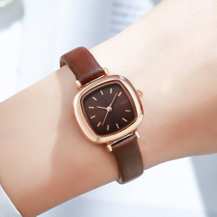 GEDI GEDI Retro Small Square Watch Fashion Casual Small Square Quartz Women's Watch Tiktok Women's Watch