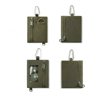 Factory Customized Outdoor Camping Style Cosmetics Bag with Customizable Size Material Pocket Money Key Earphones Credit Card Cosmetics Bag