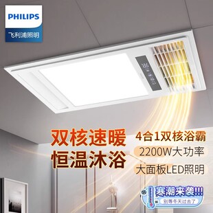 Philips integrated roof bathroom heating ceiling ventilation lighting LED embedded bath bathroom lights