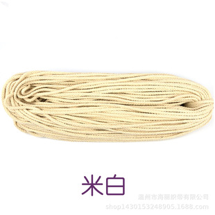 5mm cotton rope eight-strand rope hollow rope color cotton rope binding rope rope drawstring braided wholesale