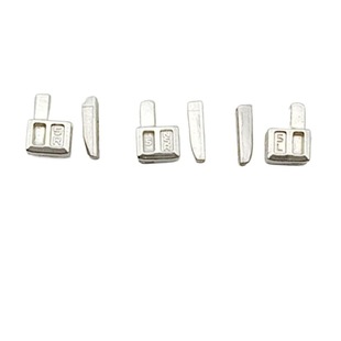 No.3 No.5 No.8 Zipper Repair Accessories Zipper Left and Right Sockets Double Opening Single Opening Base Repair Accessories Zipper
