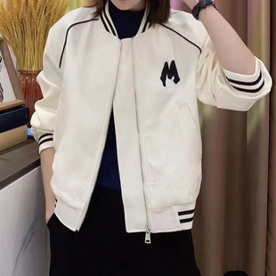 Baseball Suit Coat Women's 2025 Spring and Autumn New Arrival Chanel Style Loose Elegant All-Match Cardigan Jacket Trendy Other