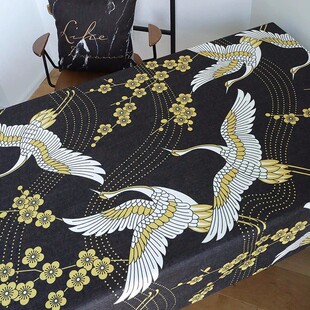 Fabric Dining Table Coffee Table Cloth Master Painting Digital Printing American French Style Light Luxury High-end Pastoral Style Tablecloth