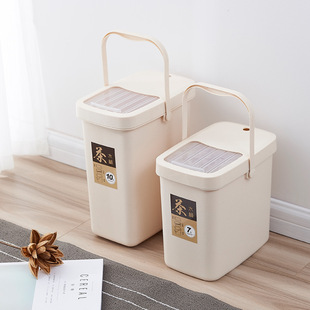 Plastic Tea Dregs Bucket Tea Bucket Office Tea Room Portable Trash Bin with Lid Filter Drainage Tea Props Sanitary Bucket