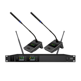 Antenna diversity one-to-two-to-four-to-eight wireless microphone U-segment handheld head-mounted conference engineering KTV microphone