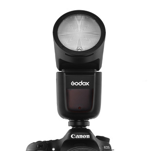 Shenniu GODOX V1S/C/N/F/O camera flash AK-R1 hot shoe lamp TTL high speed synchronization
