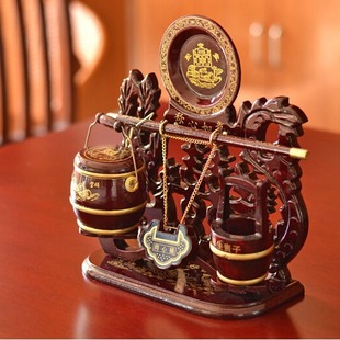 Wedding Supplies Accompanying Pleasant Children's Bucket/Dragon Wind Double Happiness Conspiracy Lock Set Large Size