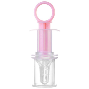 Factory Direct Sales Silicone Medicine Feeder Baby Syringe Feeder on Both Sides of Liquid Anti-choking Pacifier Medicine Feeder Liquid Feeder