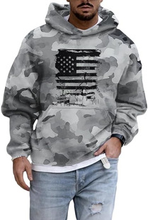 European and American 3D Sweatshirt New Men's Clothing Sweatshirt Fashion Street Wear Sweatshirt Us