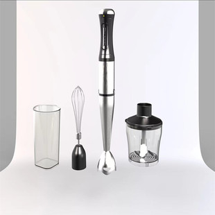 Household handheld blender charging blender stepless speed regulation cream minced meat mini blender cross-border wholesale