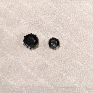 2024 New Color Zircon Magnetic Ear Nail No Hole Punch-free Hot Girl Ear Clip Flash Huazi Ear Bone Clip for Women