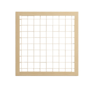 Solid Wood Lattice Grid Display Rack Free Installation Floor-to-Floor Kindergarten Indoor Handmade Work Storage Rack Decorative Rack