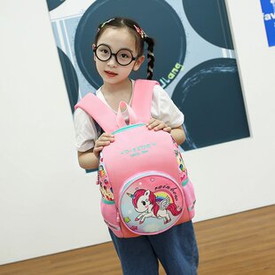 Детская сумка для детского сада для мальчиков и девочек 3-5-6 лет Корейская версия маленькой школьной сумки с героями мультфильмов, милая сумка через плечо для маленьких и средних классов оптом