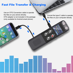 Cross-border portable recorder for small portable students to play outside the class business meeting intelligent recording pen