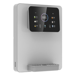Intelligent touch cold and hot pipeline machine direct drinking machine household quick-heating water intake temperature and water adjustment wall-mounted quick-heating pipeline machine