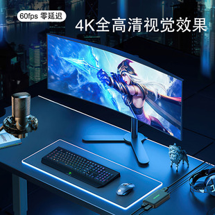 Заводские R & D HDMI супер прозрачное кольцо из коллекции 4K60 USB3.0 видеоигры прямая трансляция одноканальная карта захвата