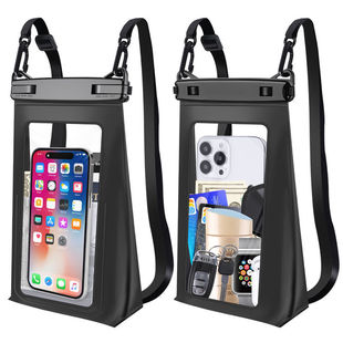 Mobile Phone Waterproof Case Transparent Touch Screen Apple Huawei Universal Hot Spring Bath Swimming Photo Large Capacity Waterproof Bag