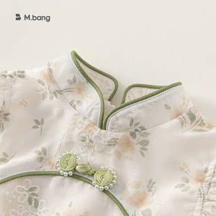 Bangyu Baby Baby Summer Новый китайский Харбан