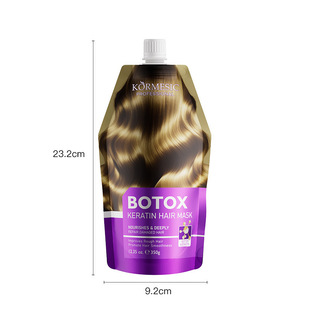 Cross-border foreign trade KERATIN keratin hair mask hair care moisturizing essence lavender hair cream inverted film