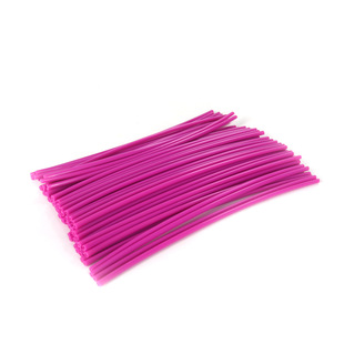 Cross-country motorcycle modified accessories color spoke sleeve universal steel wire sleeve protective sleeve 72/bag 24CM