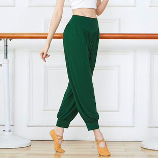 Dance Pants Women's Modal Bloomer Pants Large Size Yoga Pants Harlan Pants Body Training Pants Practice Dance Radish Pants