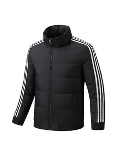 Down Jacket Men's regular Winter Loose Fashion Men's Stand Collar Down Jacket