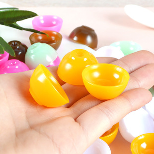 Simulation candy color small bowl model miniature food play DIY scene matching props fun doll house decoration accessories