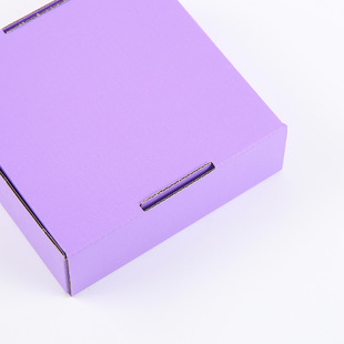 Factory direct supply special hard purple flying machine box daily necessities printed express box packaging universal packaging carton wholesale