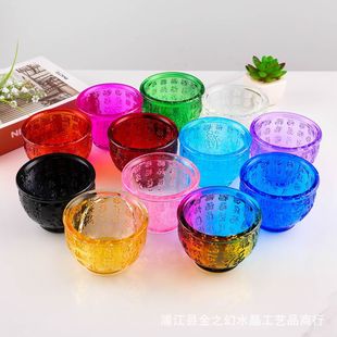 Стеклянный горшок для риса Baifu горшок Рог изобилия Настольный счастливый декоративный резервуар для подачи воды
