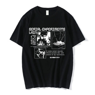Anime Serial Experiments Lain T-Shirt Men Women Graphic