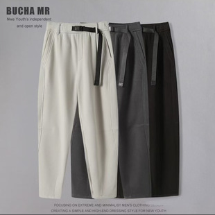 2025 Easiest for Match Scimitar Pants Casual Pants Men's Winter Workwear New Thickened Loose Straight-Leg Banana Long Pants Trend