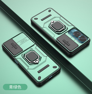 Suitable for Huawei Mate70 Fighting Bear Ring Bracket Phone Case Huawei Honor 90 Push Window Anti-fall Protective Case