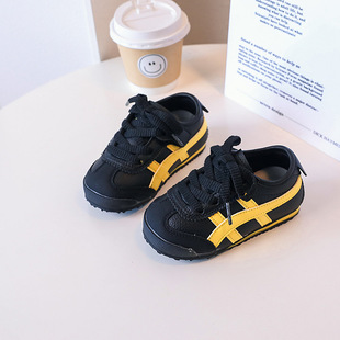 Girls' sneaker 2024 Spring and Autumn New Children's Casual Shoes Children's Forrest Gump Shoes Soft-soled Men's Baby Shoes Trendy