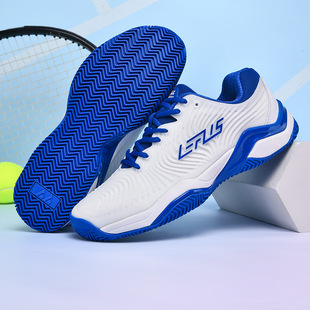 Cross-border wholesale 2024 new professional tennis badminton shoes men and women breathable rebound cushioning sports training shoes