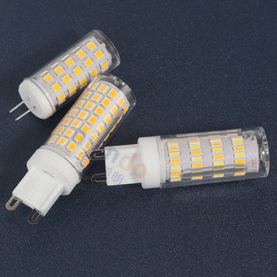 Светодиодная кукурузная лампа G4G9led лампа постоянного тока широкого напряжения керамическая 110V220V хрустальная лампа источник света 6W9W