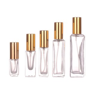 3/5/10/20/30ml small glass spray bottle perfume packaging empty bottle Lotion fine mist transparent portable