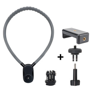 Magnetic mobile phone hanging neck bracket sports camera Gopro Dajiang 360 hanging neck bracket magnetic mobile phone bracket hanging neck