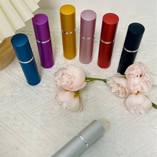 15ml Flat Head Cylinder Spray Perfume Bottled Cosmetic Empty Bottle Portable Flavor Bottle Small Capacity