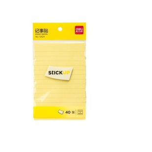 Deli 6424 student horizontal note book office tape sticky note paper sticky note paper message paper wholesale