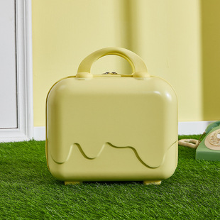 Zipper cosmetic bag cosmetic case suitcase suitcase suitcase polyester luggage trolley case children's bag wholesale