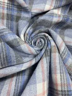 Cotton Linen Shirt Women's Mid-Length Design Niche plus size Loose Slim Fashionable Plaid Shirt Thin