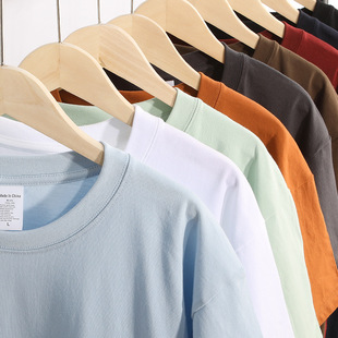 Suning 230g short sleeve men's cotton short sleeve T-shirt a generation of custom thermal transfer screen printing digital direct injection