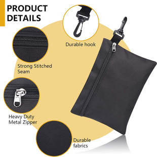 Amazon Cross-Border Waterproof Gardening Portable 3-Piece Hardware Tool Kit Small Accessories Oxford Cloth Storage Bag