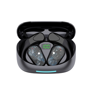 OWS-90 трансграничный OWS Беспроводная спортивная Bluetooth-гарнитура V5.3 прозрачный цифровой дисплей с низким энергопотреблением F9 A6S