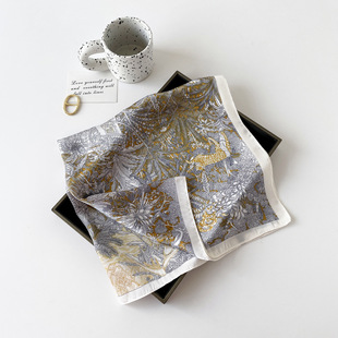 Spring new 70 small square scarf scarves letters printed scarves ladies new professional scarf satin scarf wholesale