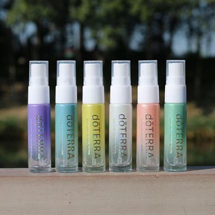 6 PCs doterui essential oil ball glass empty bottle 10ml perfume sub-packaging spray bottle portable exquisite dropper bottle