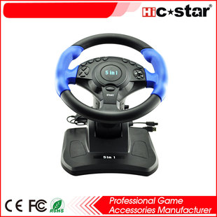 Factory Direct sale PC/SWTCH/PS4/PS3/XBOXONE/XBOX360 racing simulation game steering wheel