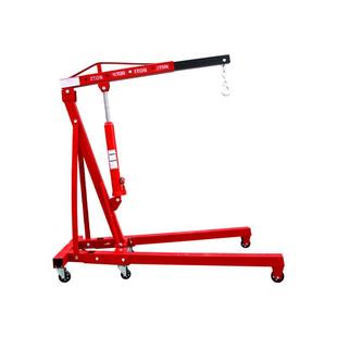 Ton hydraulic engine crane crane crane engine folding truck crane tool hanger auto protection mobile 2T