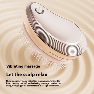 Cross-border hair care spray hair comb atomization import hair liquid massage comb head hair therapy atomization scalp massage comb